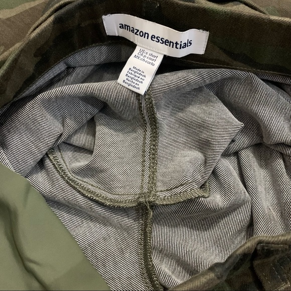 AMAZON ESSENTIALS Women’s Olive Camo Pull-On Knit Jegging Pants S Short - Picture 12 of 15